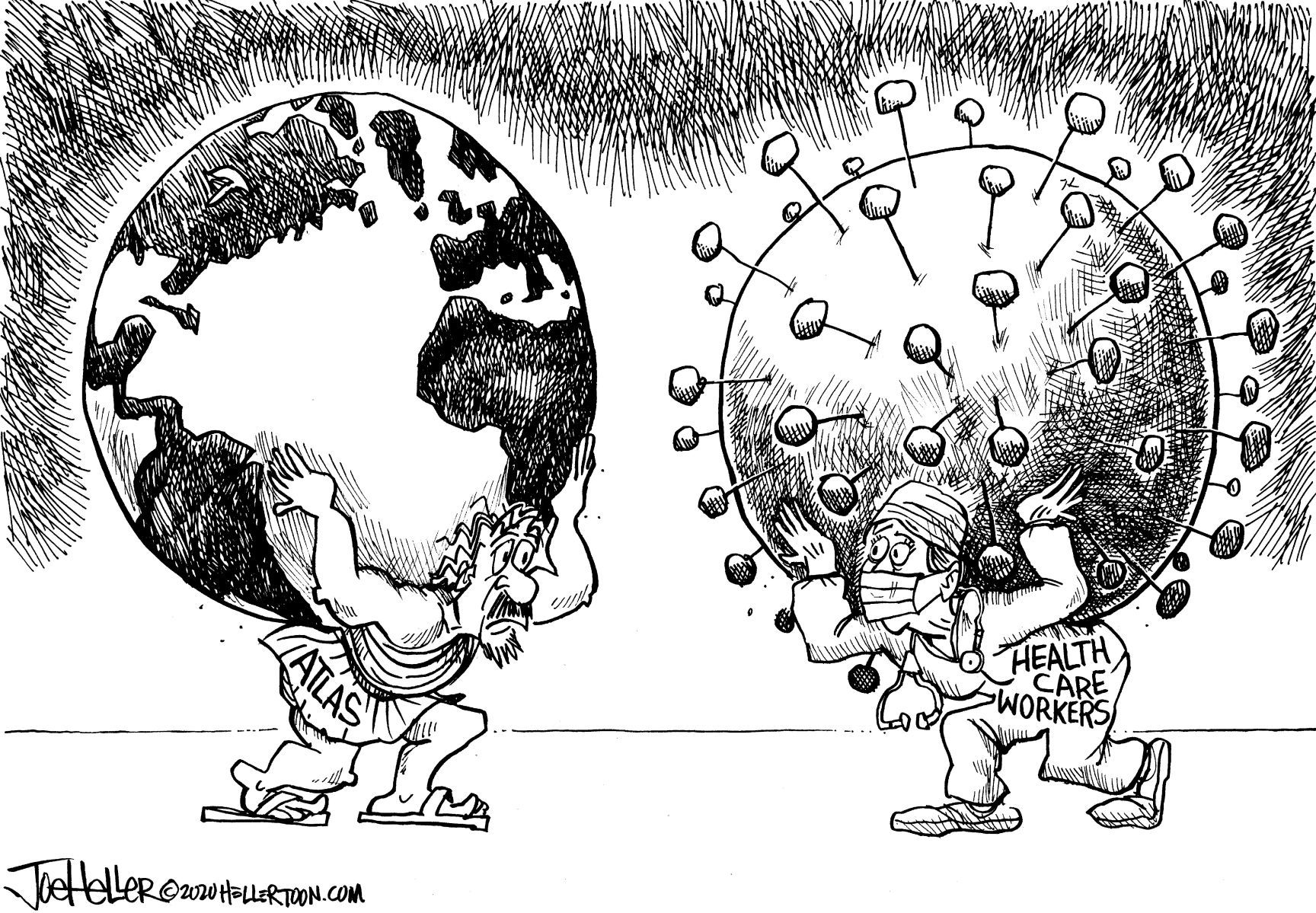Editorial cartoon